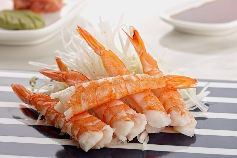 Shirmp Sashimi