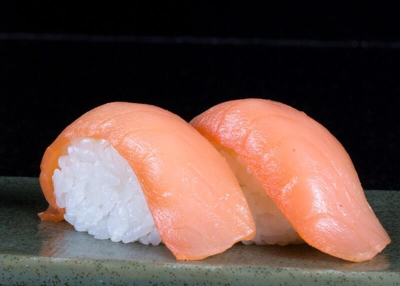 Smoked Salmon Sushi