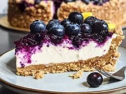 Lemon Blueberry Crumb Cheese Cake